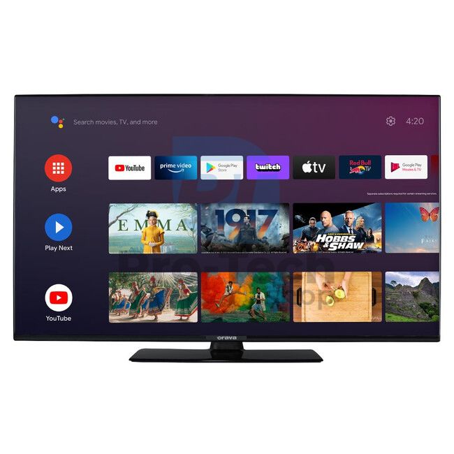 65" 4K ANDROID SMART LED TV mit WiFi Orava LT-ANDR65 A01 73497