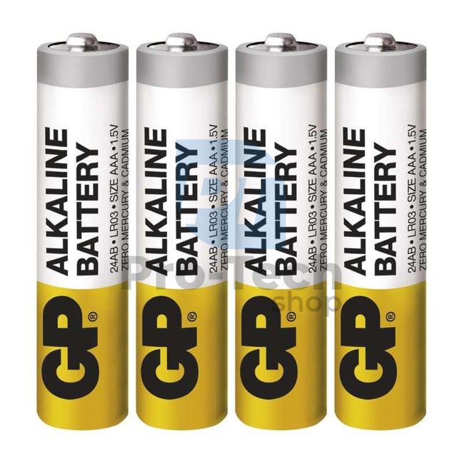 Alkalibatterie GP Alkaline LR03 (AAA), 4 Stück 71433