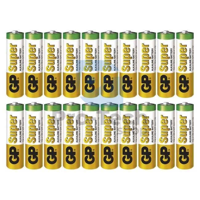 Alkalibatterie GP Super LR6 (AA), 20 Stück 71416