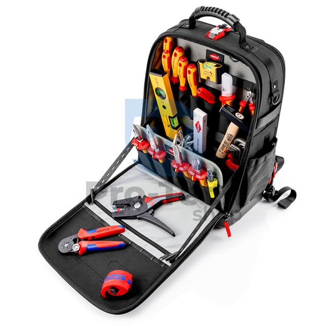 Rucksack ''Electro'' mit Werkzeugen 23tlg. KNIPEX 60025