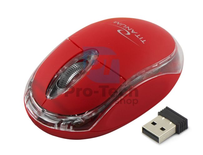 Funkmaus 3D USB CONDOR, rot 73426