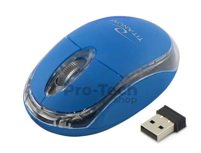 Kabellose Maus 3D USB CONDOR, blau 73423