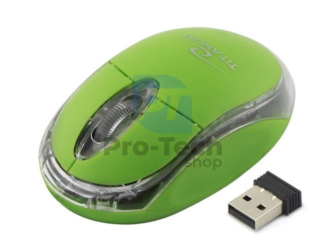 Funkmaus 3D USB CONDOR, grün 73424