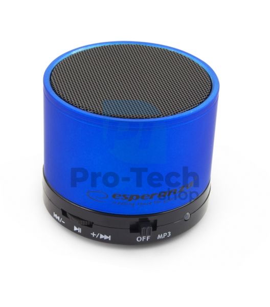 Bluetooth-Lautsprecher mit FM-Radio RITMO, blau 73243