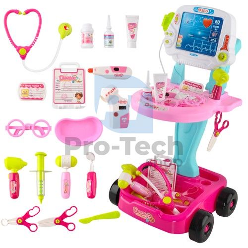 Kinderset für den kleinen Arzt, rosa 74069