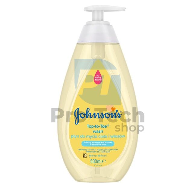 Johnson's Baby Duschgel und Shampoo 2in1 500ml 30523