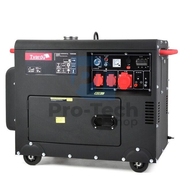 Dieselgenerator 6000W 230/400V mit Elektrostart und AVR (Generator) 14467