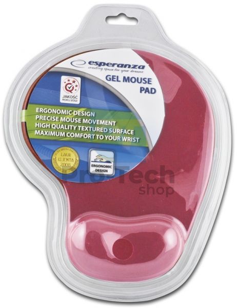 Gel-Mauspad, rot 72226