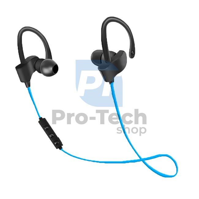 Bluetooth-Freisprecheinrichtung, Sport, schwarz und blau 72805