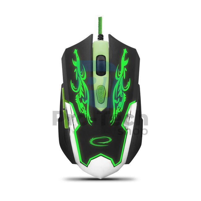 USB-Gaming-Maus mit LED-Hintergrundbeleuchtung 6D CYBORG 72706