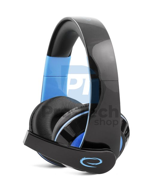 Gaming-Headset mit Mikrofon CONDOR, blau 72654