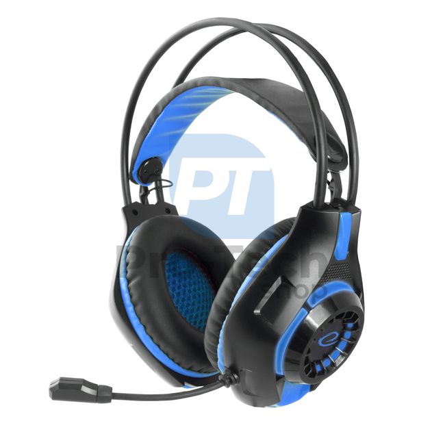 Gaming-Headset mit Mikrofon DEATHSTRIKE, blau 72671