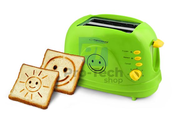 Toaster SMILEY, grün 73074