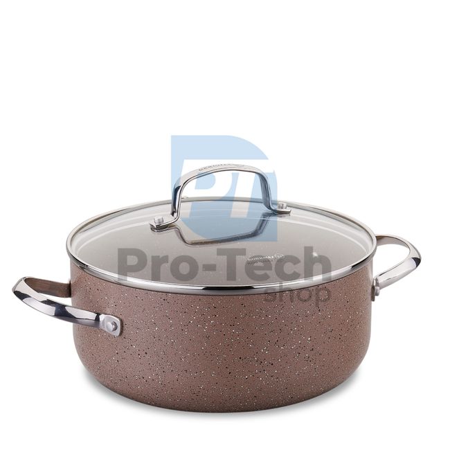 Topf mit Marmoroberfläche 4,7l 24cm Browni 53961