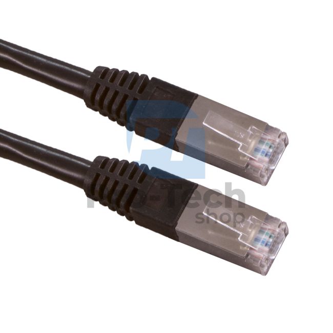 FTP-Kabel Cat. 6 Patchcord RJ45, 0,25m, schwarz 72484