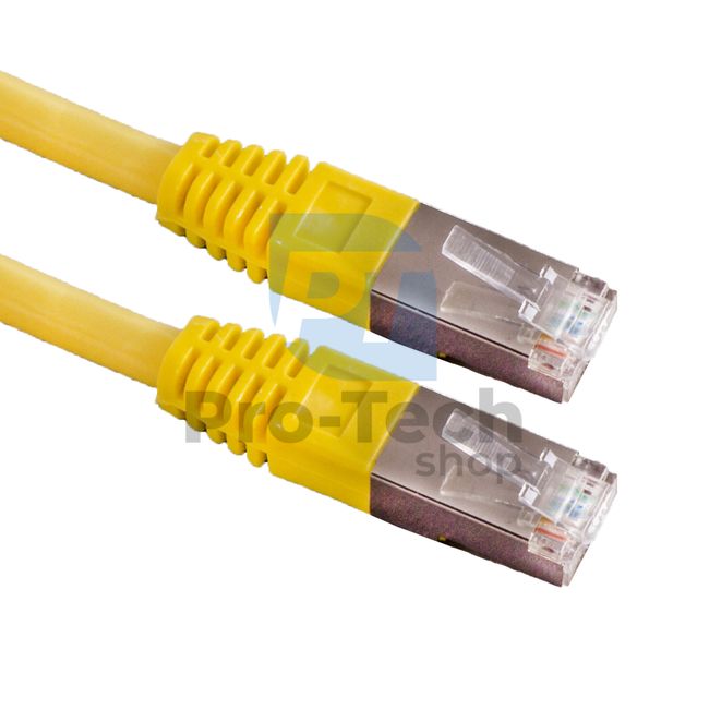 FTP-Kabel Cat. 6 Patchcord RJ45, 0,25m, gelb 72486