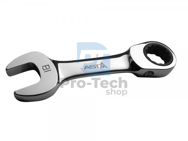 Gabel- und Ösen-Ratschenschlüssel, kurz 12mm pro Asta PFS121 05675