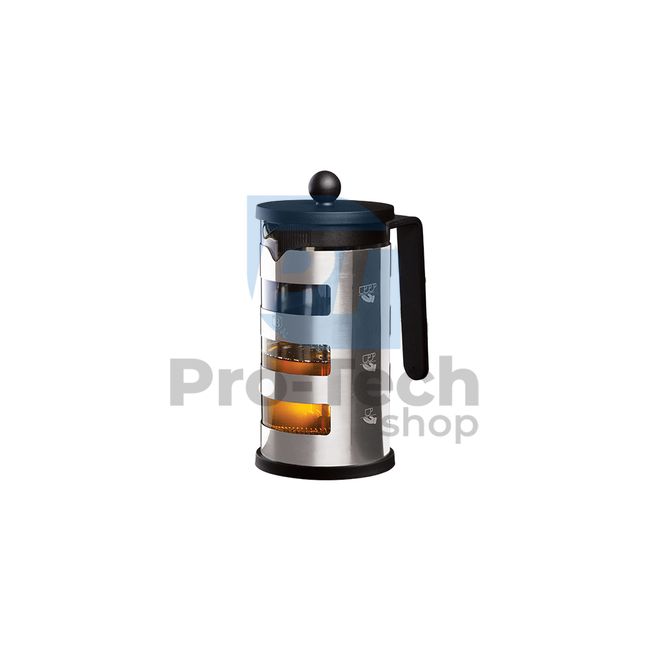 Kaffeemaschine mit französischer Presse 1000ml EDELSTAHL UND GLAS 20530