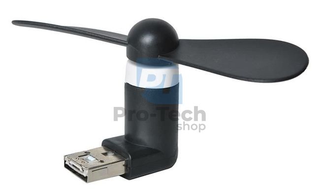 Micro USB-Lüfter in schwarz 74613