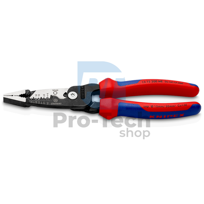 Abisolierzange 200mm KNIPEX 60022