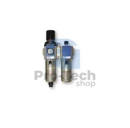 Pro Fettabscheider mit Manometer, Regler und Fettschmierung 3/8" Asta GFC-300-03 04006