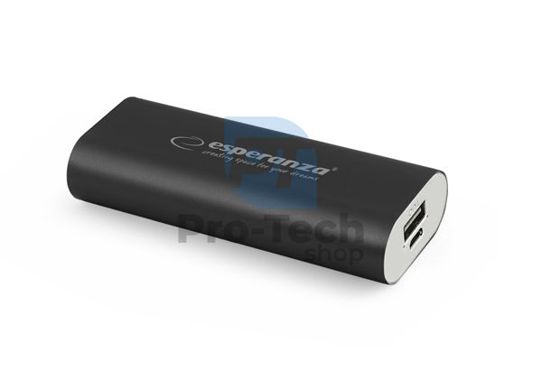 Powerbank 4400mAh HADRON, schwarz 73185