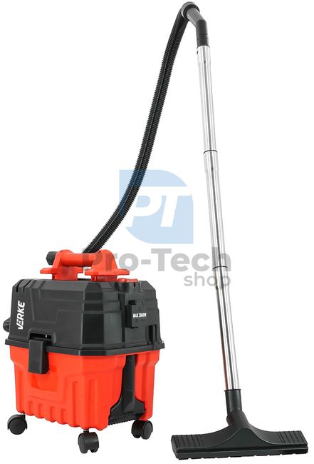 Industriesauger für Nass- und Trockenreinigung 15L 1400W 80057