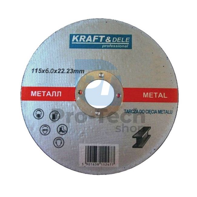 Metall-Trennscheibe 115x6x22mm 16773