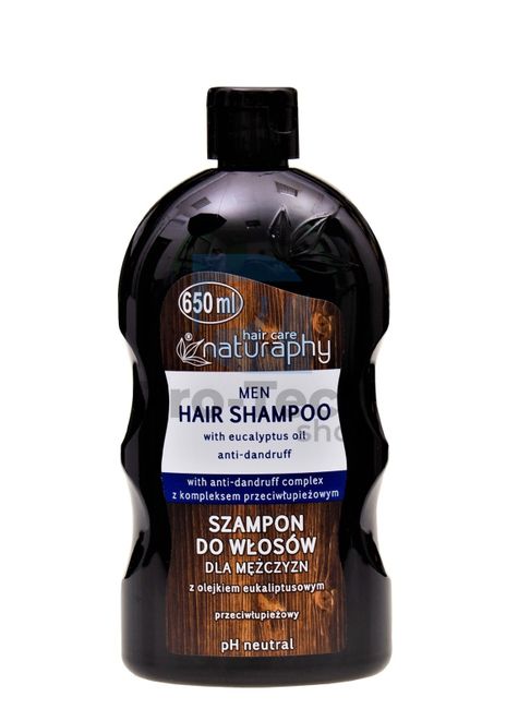 Haarshampoo für Männer Eukalyptus Haarpflege Naturaphy 650ml 30129