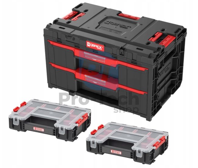 Set: Toolbox QS ONE Drawer 2 Toolbox 2.0 + 2x QR Organizer 300 60080