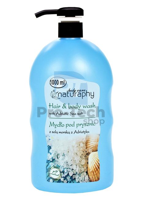 Duschgel und Shampoo 2in1 Meersalz Naturaphy 1000ml 30078