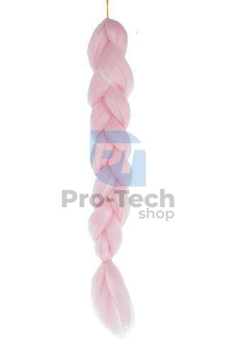 Synthetisches Haar - Zöpfe rosa 75306