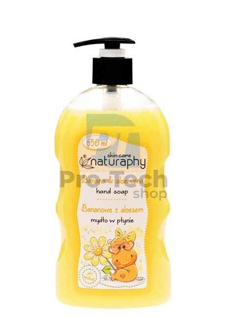 Kinderflüssigseife Banane und Aloe Vera Naturaphy 650ml 30024