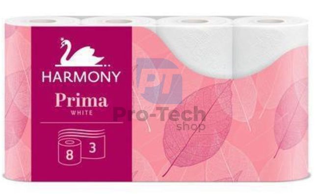 3-lagiges Toilettenpapier HARMONY PRIMA - 8St. 30497