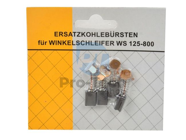 Kohlebürsten für Winkelschleifer ws 125-800 4St. 5x8x10mm 05038