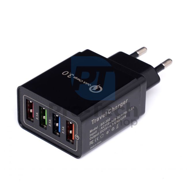 Universal USB-Netzadapter 3x3,1A 1xQUICK CHARGE 3,0 16782