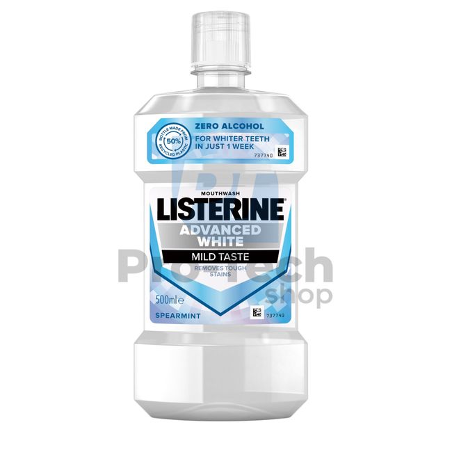 Listerine Advanced White Mild Geschmack Mundwasser 500ml 30582