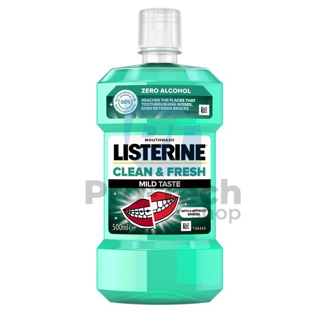 Listerine Clean & Fresh Mundspülung 500ml 30585