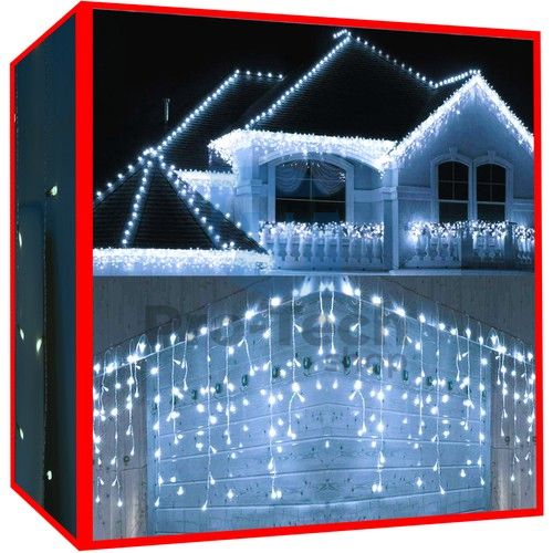 Weihnachtsbeleuchtung - 300 LED kaltweiß 31V 75478