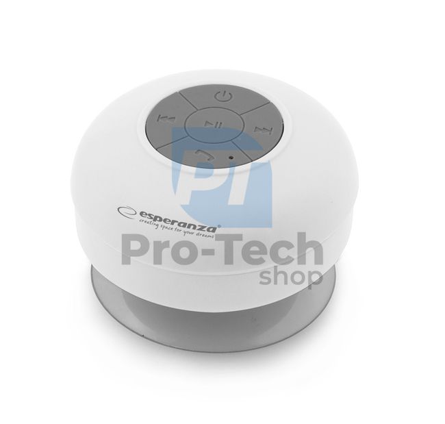 Wasserdichter Bluetooth-Lautsprecher SPRINKLE, weiß 73258
