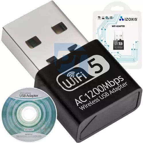 Wi-Fi Adapter für USB 1200Mbps Izoxis 19181 75550