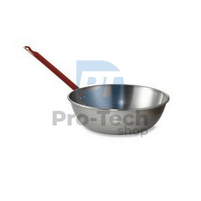 Wok-Pfanne Paella 26cm aus poliertem Stahl 53673