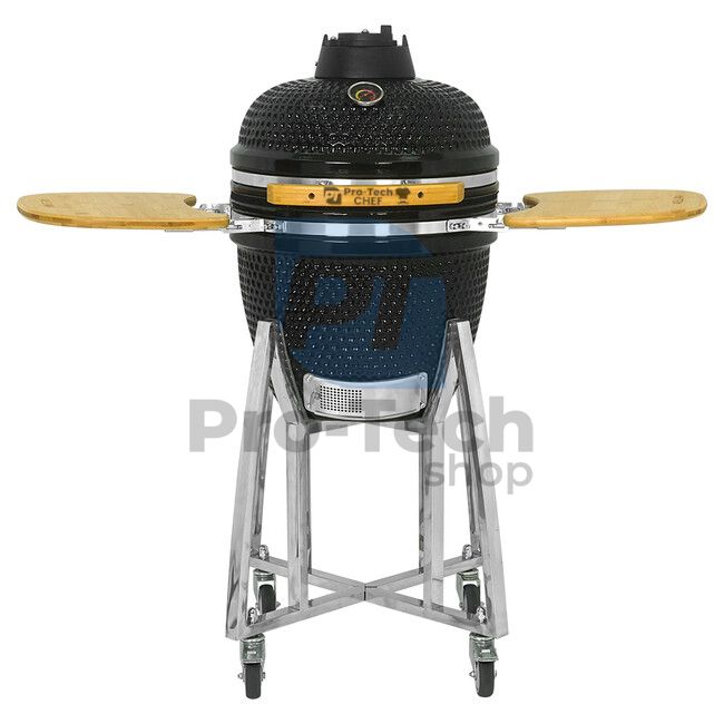 Garten Keramik Grill Kamado CL-18 schwarz Pro-Tech CHEF 40399