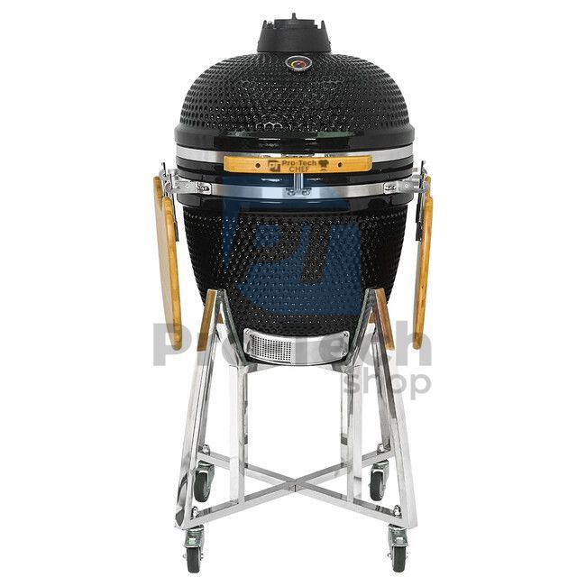 Garten Keramik Grill Kamado CL-21 schwarz Pro-Tech CHEF 40417