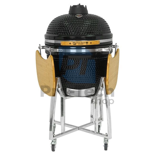 Garten-Keramikgrill Kamado CL-23,5 schwarz Pro-Tech CHEF 40511