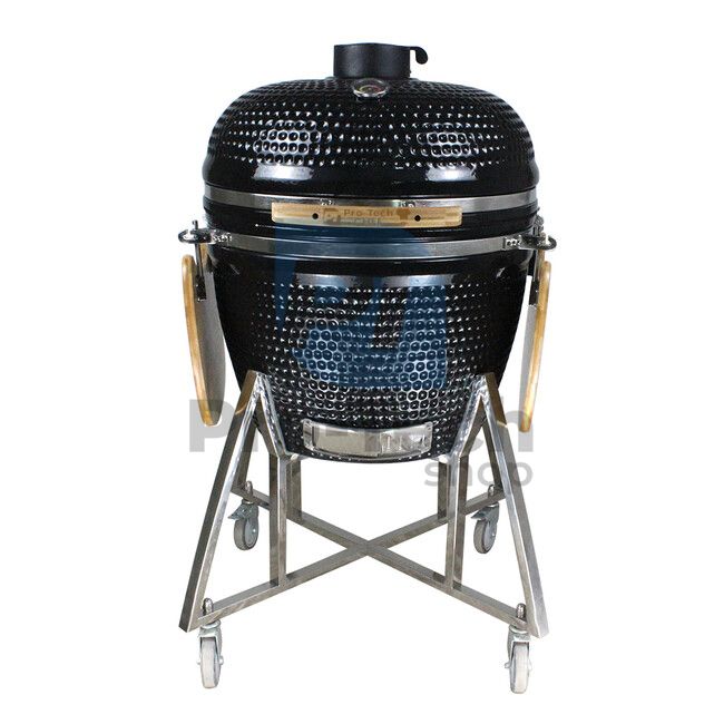 Garten Keramik Grill Kamado CL-26 schwarz Pro-Tech CHEF 40514