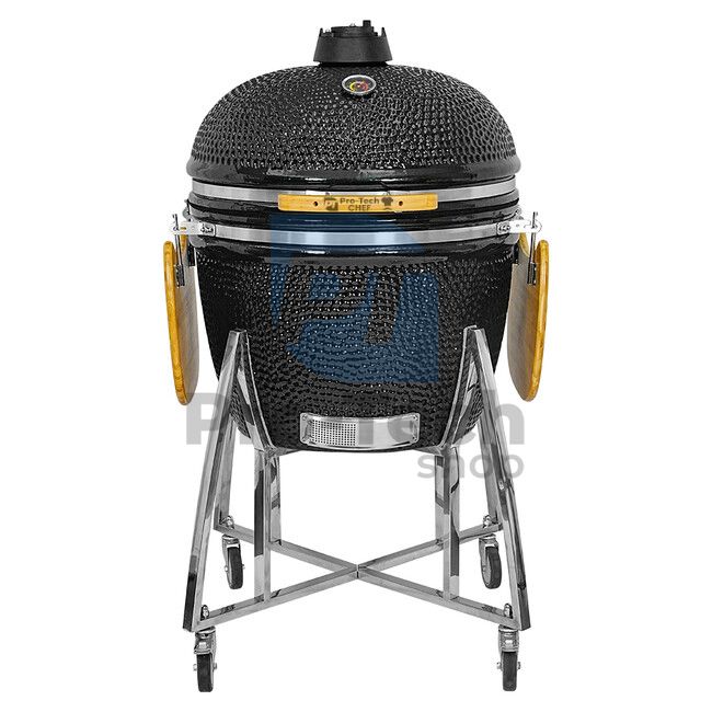 Garten Keramik Grill Kamado CL-29 schwarz Pro-Tech CHEF 40517