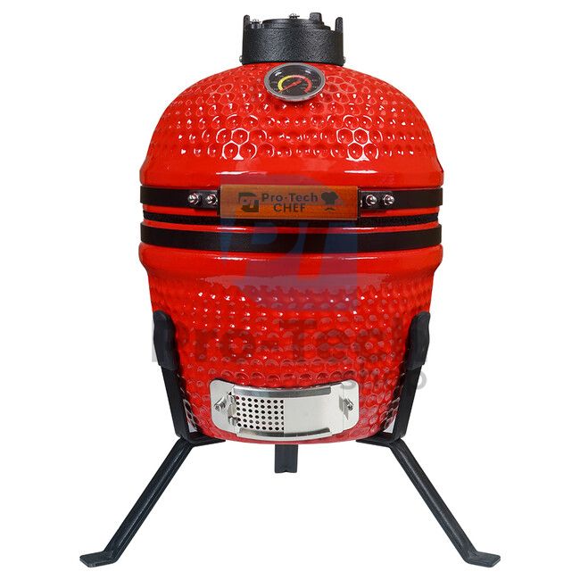 Garten-Keramikgrill Kamado CL-13 Pro-Tech CHEF rot 40200