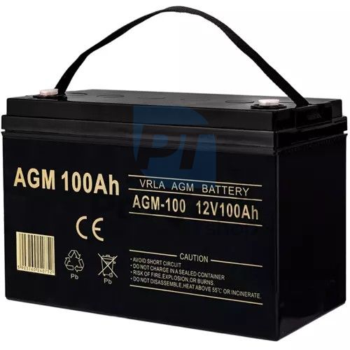 Stützbatterie AGM Plus 12V 100AH 75595